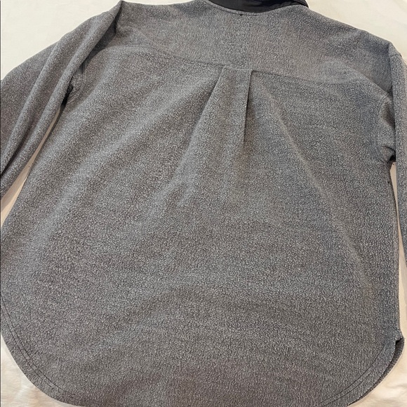 Free People | Navy blue Ruby Fleece button Front Shacket Sz L - Picture 12 of 12